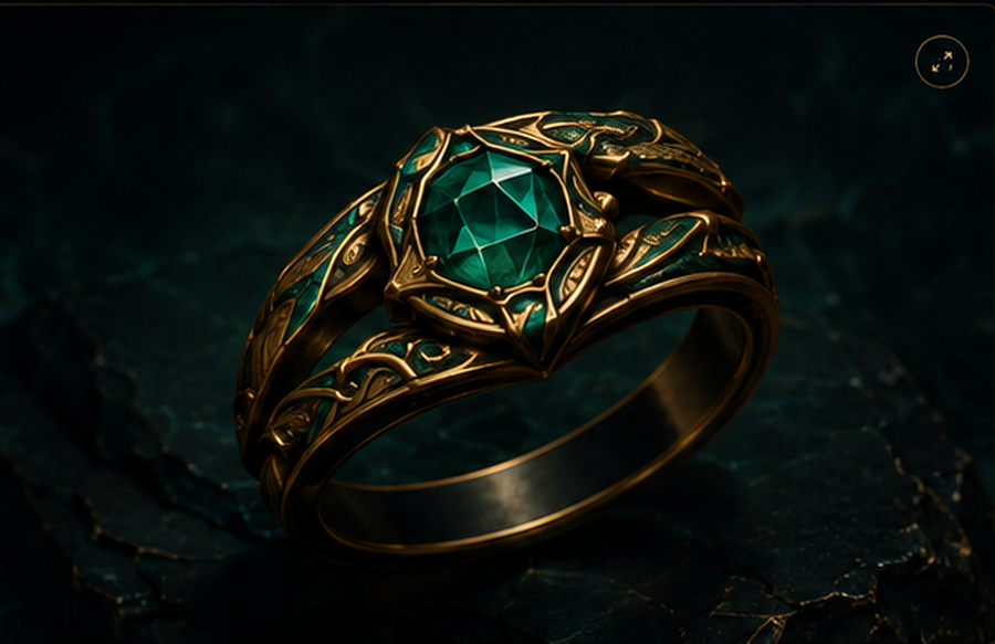 Gorgona Signet Ring
